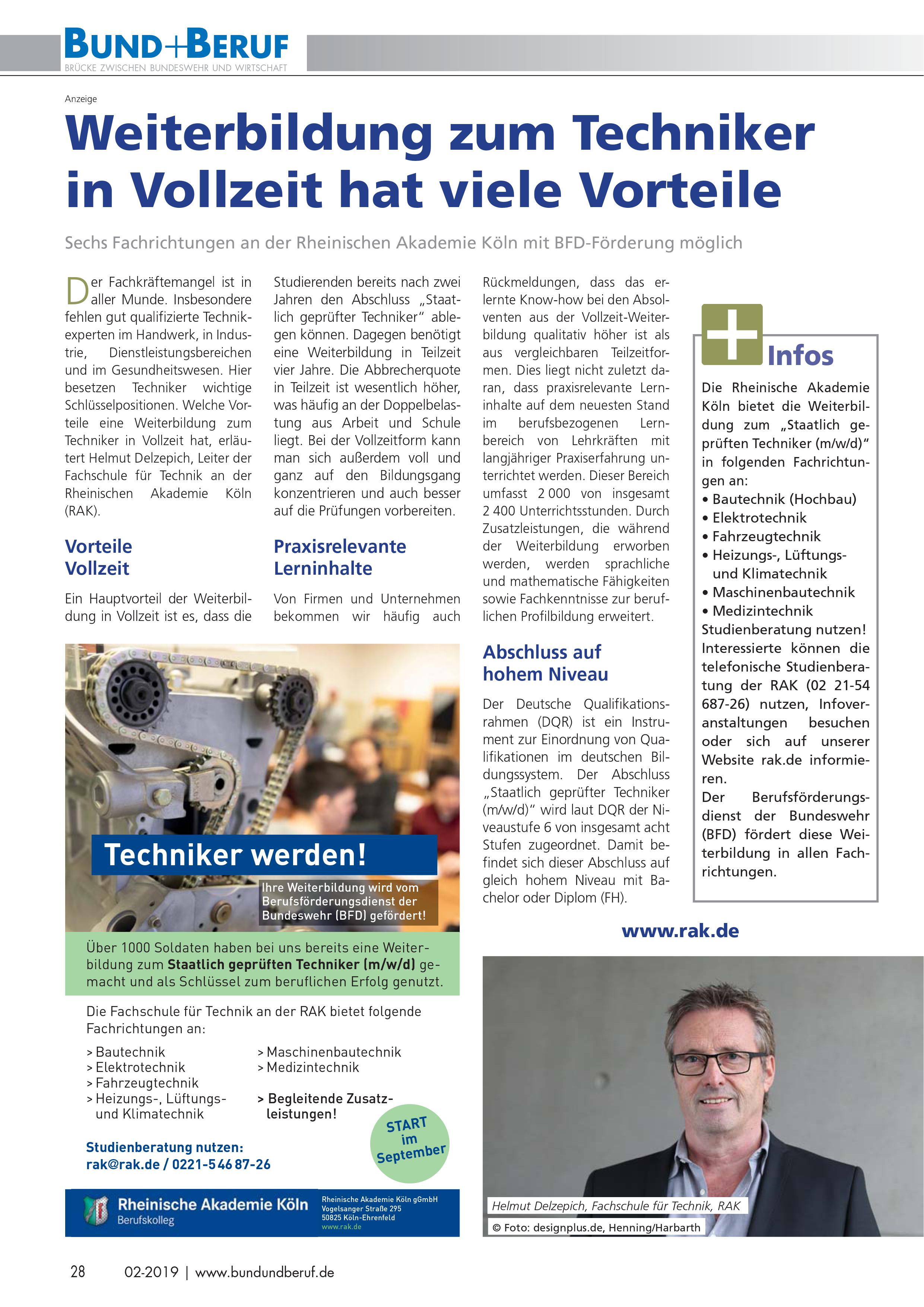 Advertorial: Weiterbildung in Vollzeit